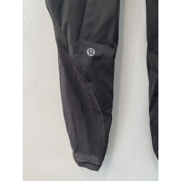 Lululemon One Piece Challenger High Rise Tight Leggings Graphite Grey Sz 4 - Picture 6 of 7